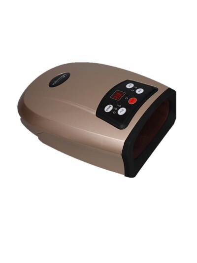 Luft Presse Palme Massagegerät Luft Kompression Durchblutung Hand Finger Physiotherapie Rehabilitation Spasmen Dystonie Halbseitenlähmung Hub: Lavendel
