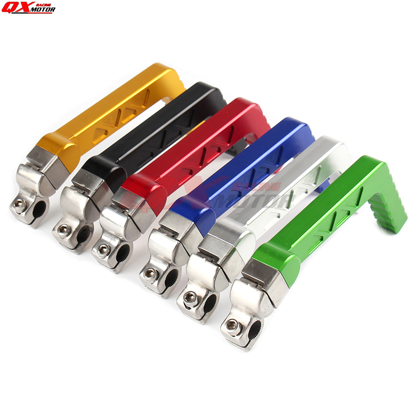 La EEB KAYO 110cc 125cc CNC forjado de arranque de Arranque Palanca Pedal XR50 FCI 50cc CRF 70 CRF110 BBR Pit Bike piezas de la bici de la suciedad
