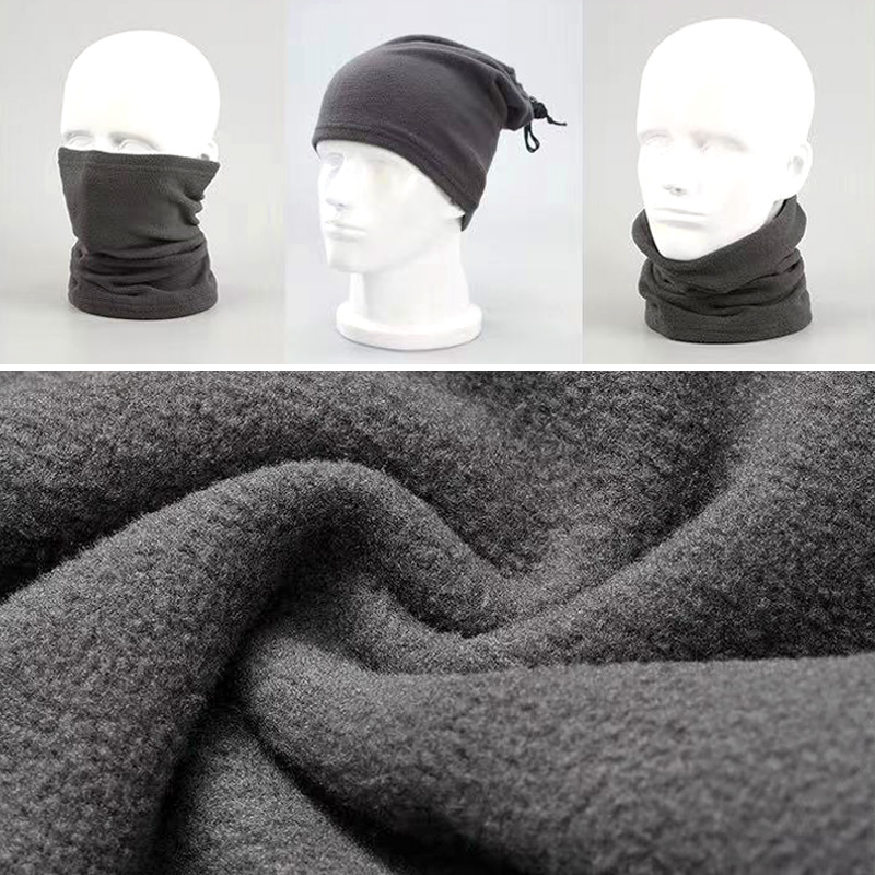 Winter Warm Cycling Headgear Bib Polar Fleece Neck Tube Ear Warmer Windproof Face Cover Cycling Scarves Snood Neck Warmer