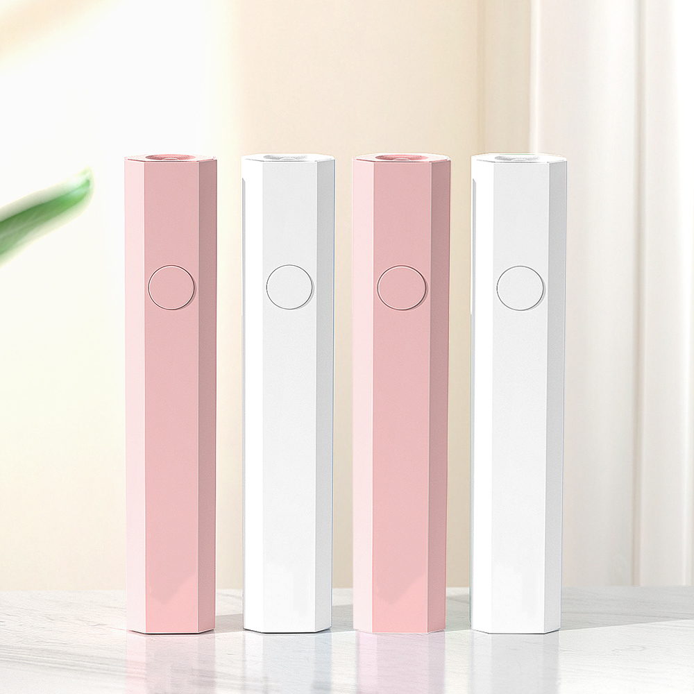 LINMANDA Mini lámpara UV para uñas de Gel, luz UV portátil para uñas, lámpara LED para uñas, secador de uñas de 3W para curado de esmalte de uñas en Gel