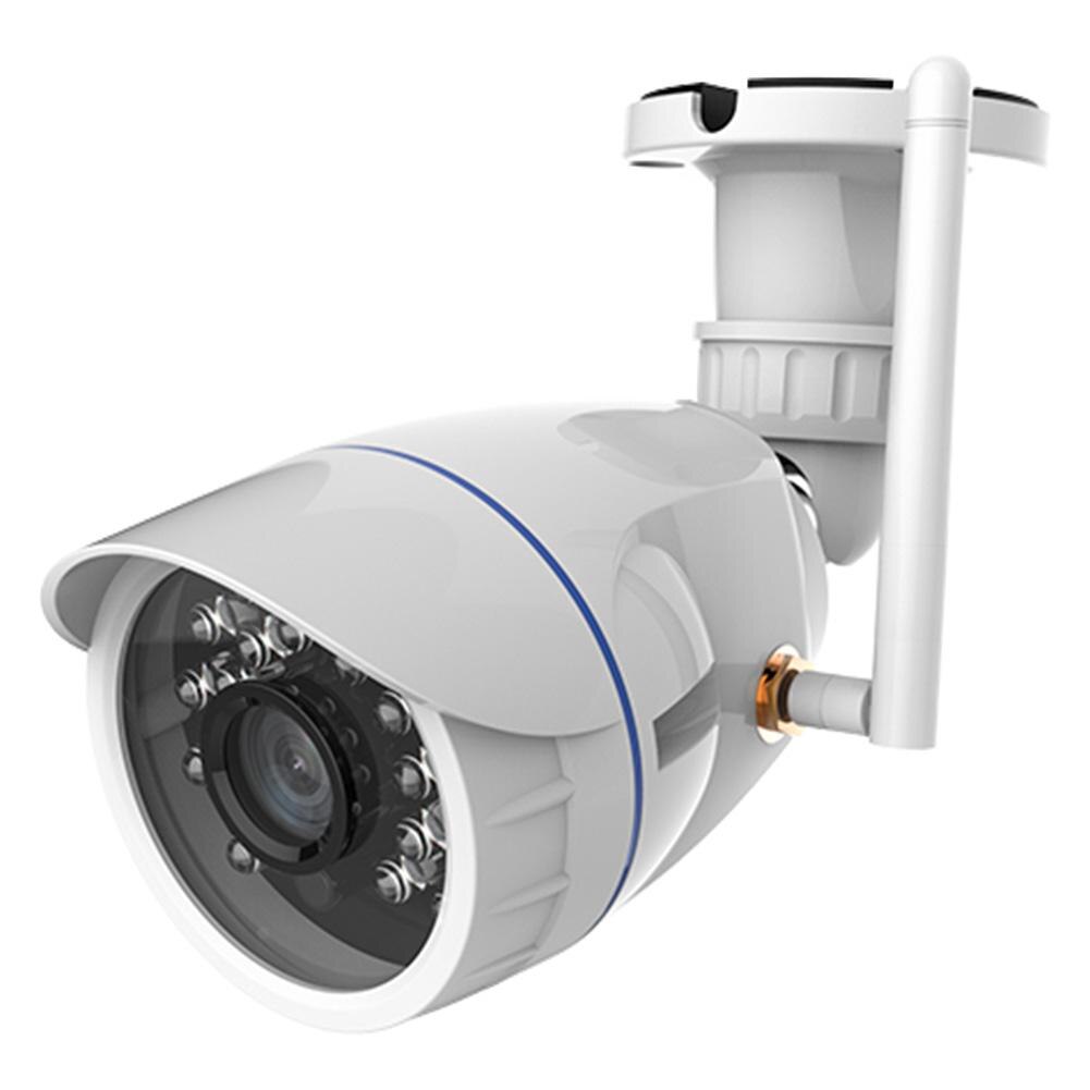 Caméra IP extérieure WiFi caméra de sécurité à domicile 720P Surveillance sans fil P2P Cam intégré coupe infrarouge peut voir la vraie couleur