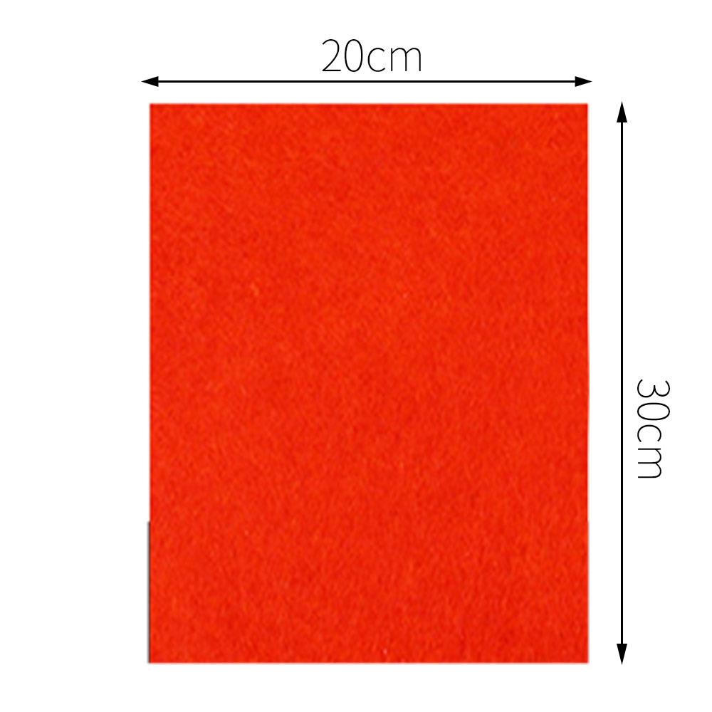 Vilt Stof - 40 Kleuren Polyester - DIY Knutselen Naaibenodigdheden - 15x15cm, 20x30cm, 30x30cm