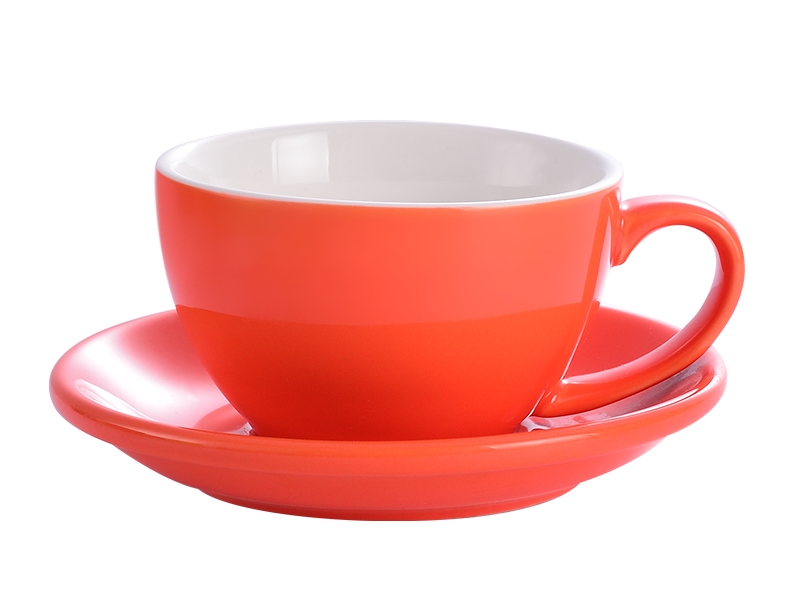 Mhv 1 Pcs 300 Ml, Prachtige Keramische Koffie Beker En Lepel Set, , grote Capaciteit Cup, Europese: 12
