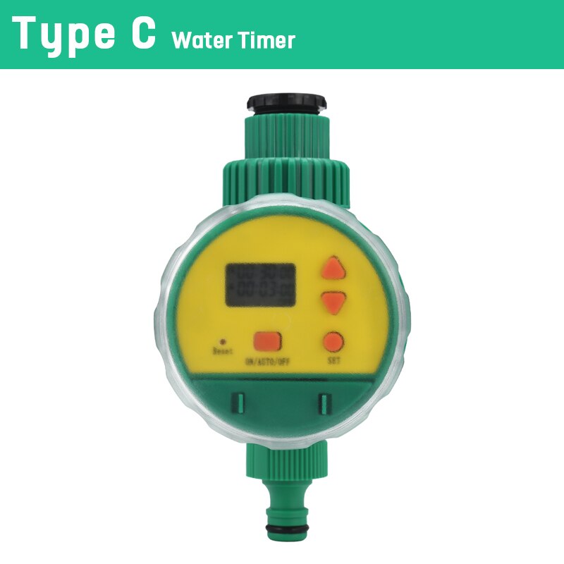 Smart Automatic Intelligent Watering Timer Irrigation Controller Garden Tool Drip House Automatic Watering System Sprinklers: Type C