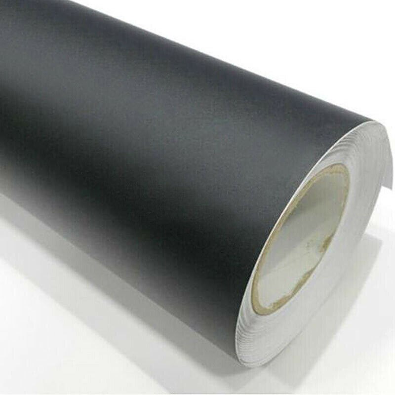 12X60 inch Matte Black Vinyl Film Wrap Car Diy Sticker