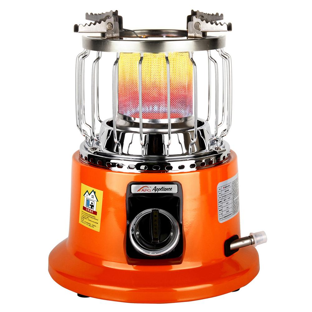 Réchauffeur de gaz Portable Réglable Poêle Pour Extérieur Maison Liquéfié Gaz Chauffage Réchauffeur de Gaz Naturel Extérieur Poêle À Rôtir