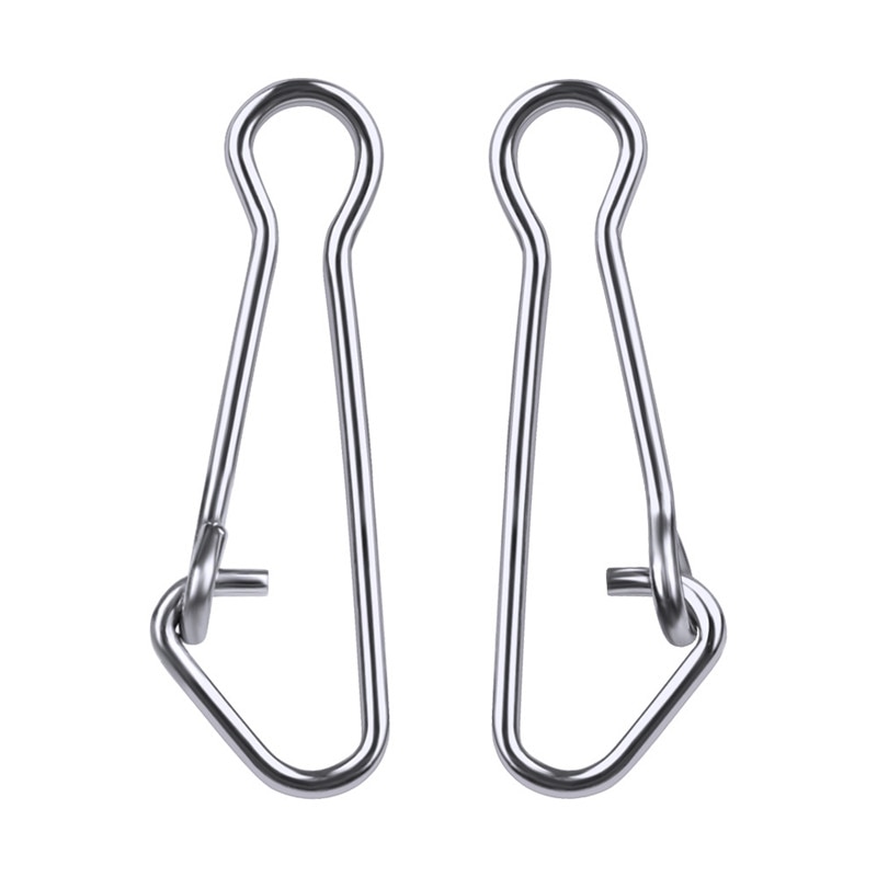 50 PCS/ Stainless Steel Super Strong Fishing Special Strength Pin Road Lure Bait Pin Fishing Supplies Fly Tying Tools