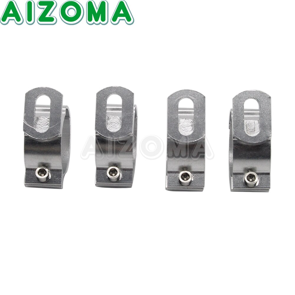 1 einstellen Motorrad Viertel Scheinwerfer Verkleidung Windschutzscheibe 35-50mm 45mm 49mm Gabel Klemme Halterung Für Harley sportster XL 883 1200 Dyna