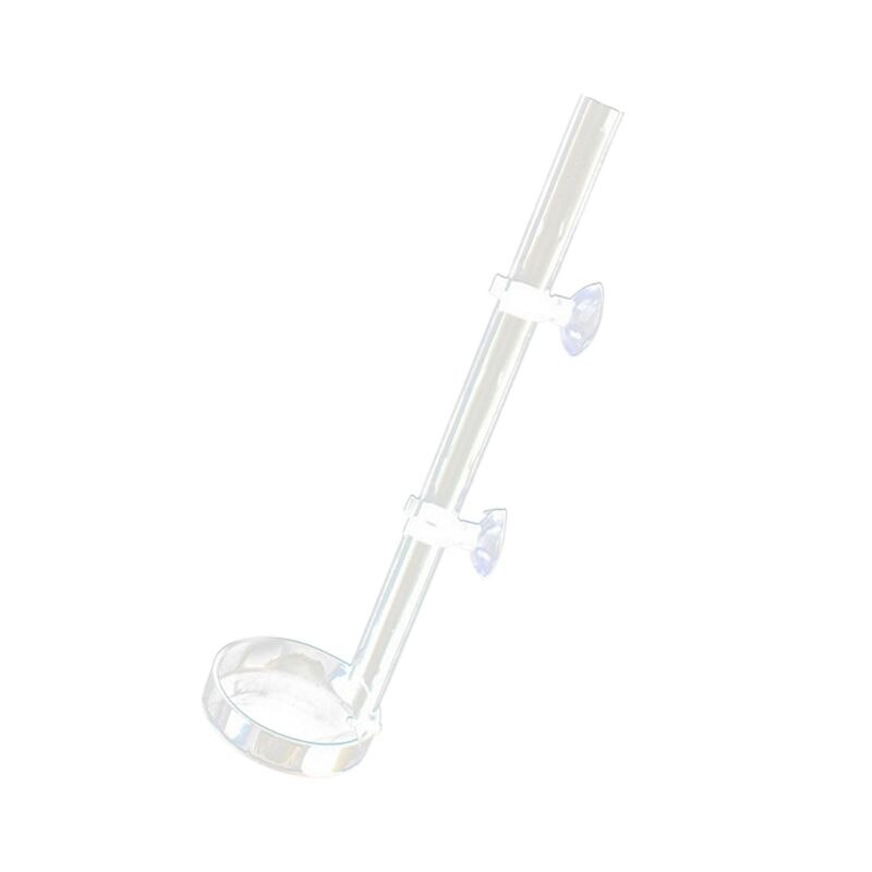 Acrylic Shrimp Feeding Tray Fish Food Feeder Aquarium Fish Tank Feeding Tube 97BB