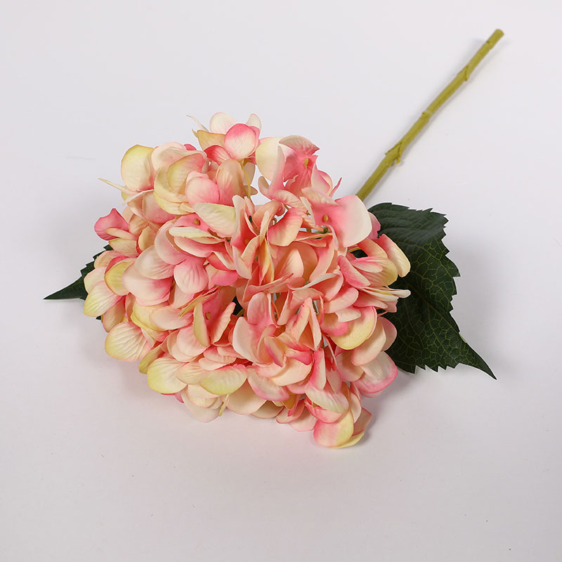Erxiaobao Kunstbloemen Goedkope Zijde Hortensia Boeket Thuis Indoor Bruiloft Herfst Bloemen Decoratie Accessoires Vallen Decor: 17