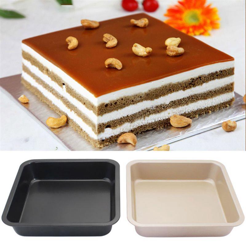 Cakevorm Aluminiumlegering Vierkante Non-stick Cake Pan Bakken Pan Tray Bakken Cake Pan Bakken Trays Voor Keuken cake Tool