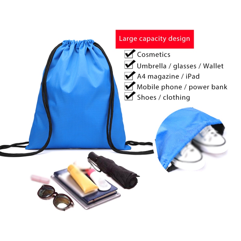 Outdoor Storage Bags Waterproof Swimming Bag Camping Hiking Drawstring Pouch Travel Kits
