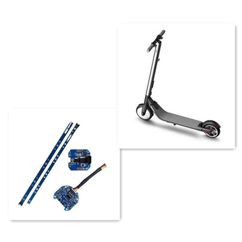 Roman-batteri bms til ninebot scooter  es1 es2 es3 es4 36v lithium batteri beskyttelse panel understøtter kommunikation  es2 dele