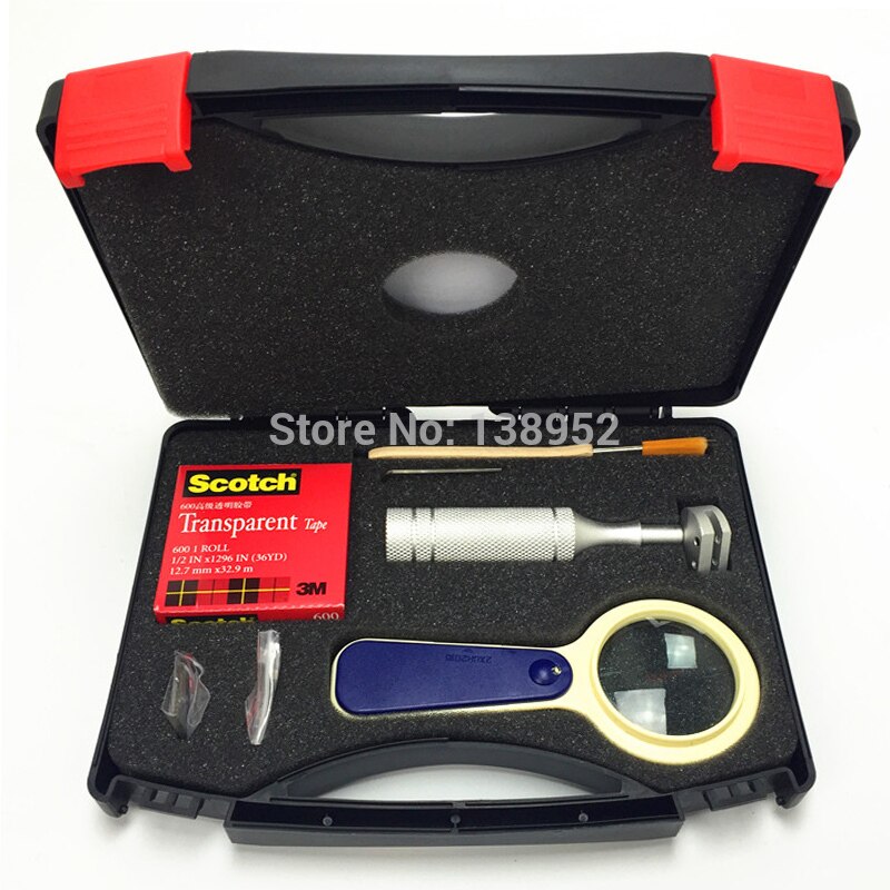 Cross cutter Adhesion Tester Cross-Cut Tester Kit including 1mm/2mm blades with carry box