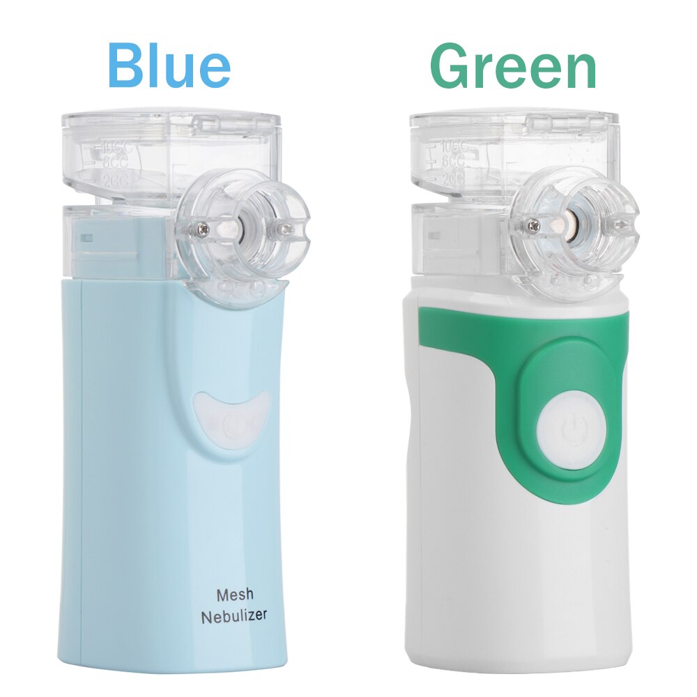 Mini Portable Handheld Rechargeable Silent Ultrasonic Nebulizer Inhaler Respirator Mesh Nebulizer For Kids Adult Heath Care