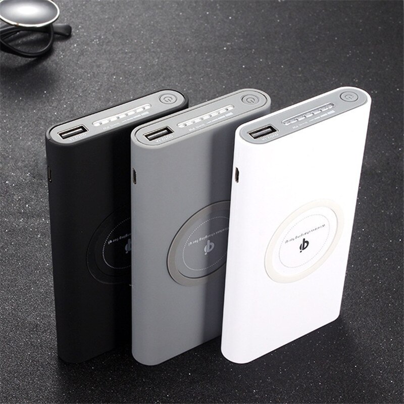 80000mAh Qi Wireless Power Bank Portable Large Capacity External Battery Fast Charging Phone Charger For Xiaomi Samsung Iphone