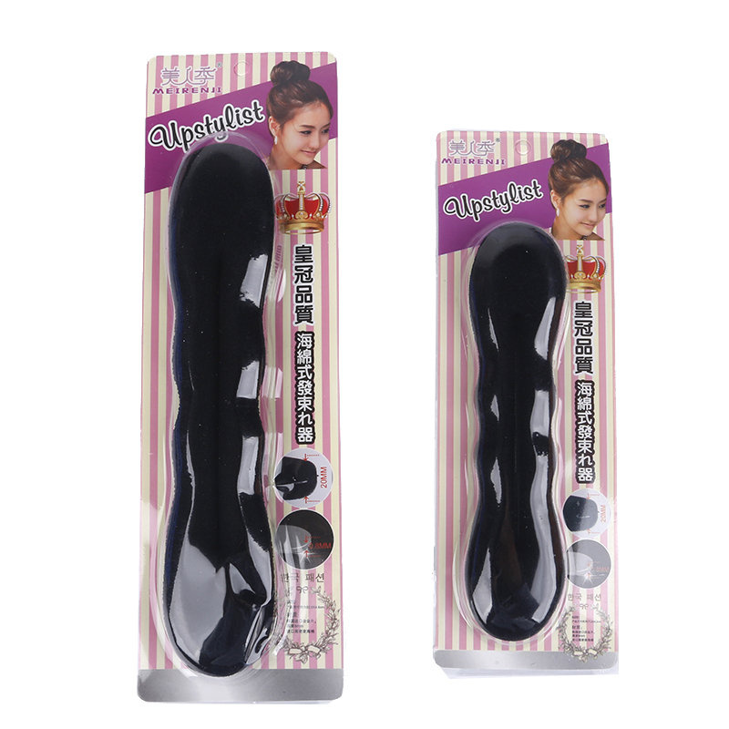 1Pc S L Szie Meisjes Vrouwen Haar Twister Styling Bun Maken Tool Voor Spons Roller Hairdisk Haar Clip
