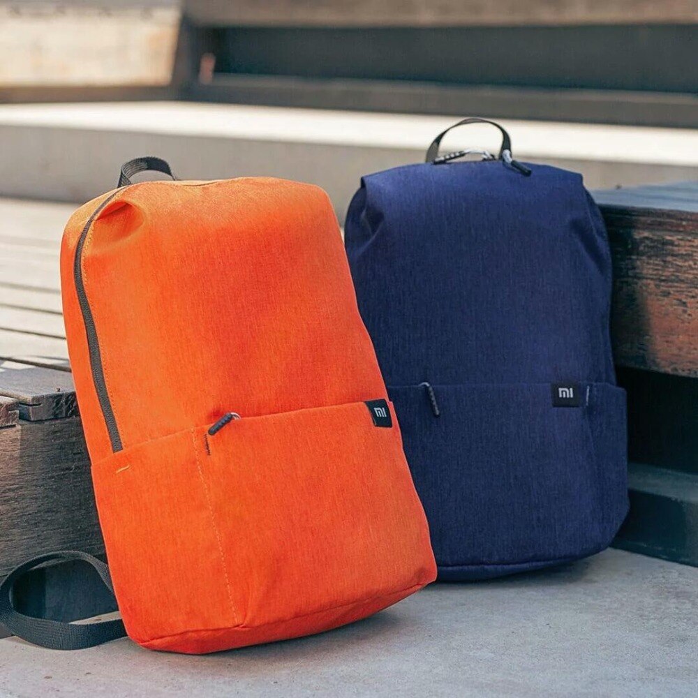 Original Xiaomi Color Small Backpack 10L Big Capacity Anti-Water Bag Mi 8 Color Lovers Couple Backpack For Student Younth Man