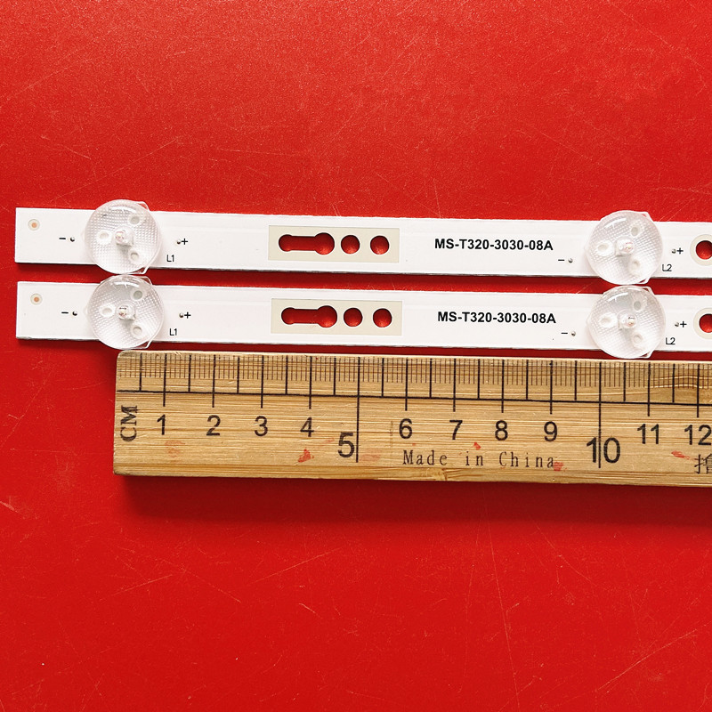 575mm LED Backlight Strip 6LED 3V MS-T320-3030-08A MC-32A06X For NEO 32INCH LED TV 32A/3210 JS-ME32M106ED.908L MC-32A3291