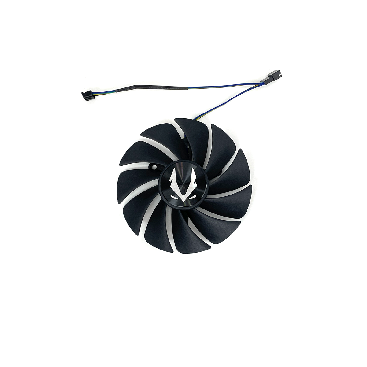 GA92S2U GFY09215M12SPA 88mm 100mm Cooling Fan CF9015H12S For ZOTAC RTX 3070 RTX 3070Ti Twin Edge Graphics card Cooler fan: WHITE