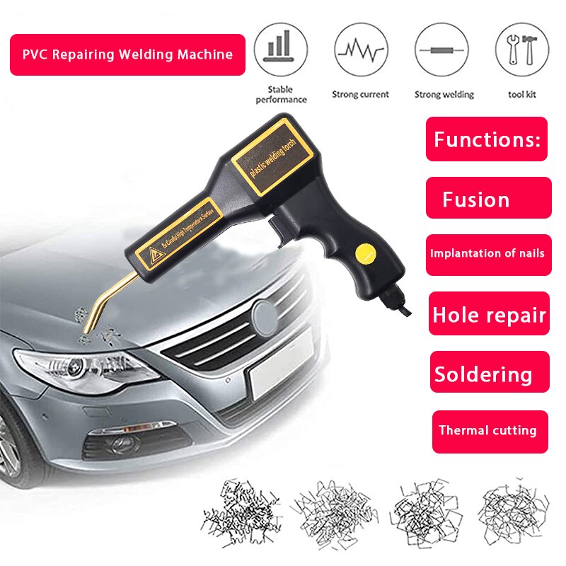 PVC Welding Tool Machine Plastics Welders Garage Tool Staplers Machine Staple Repairing Welding Car Bumper Repairing Stapler