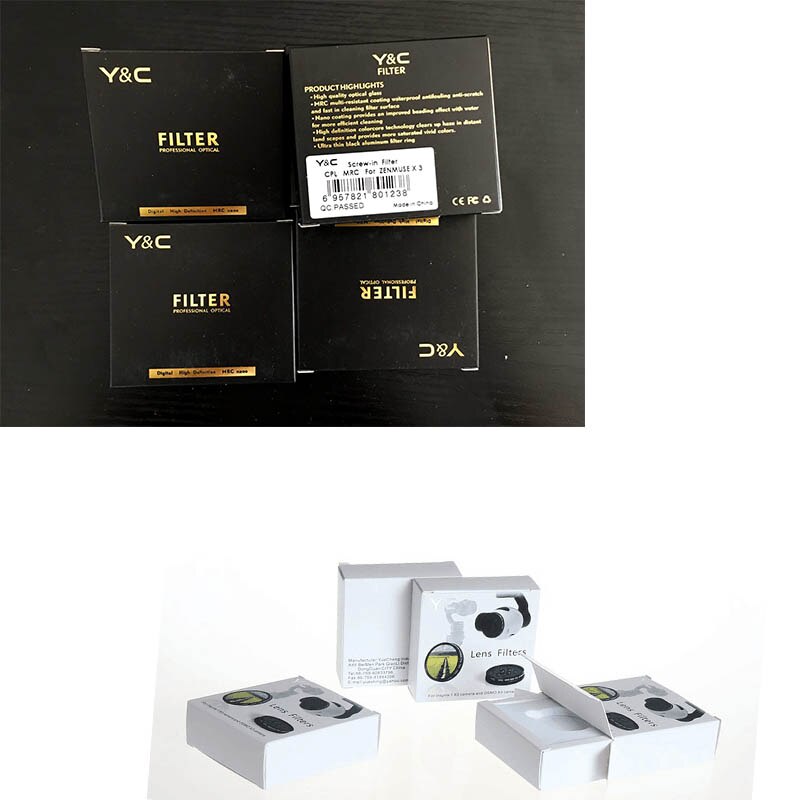 DJI OSMO MCUV CPL ND4 ND8 ND16 ND32 ND64 Objektiv Filter &Ampere; Bausatz Filter zubehör Für DJI OSMO Gimbal inspirieren 1 Zenmuse X3