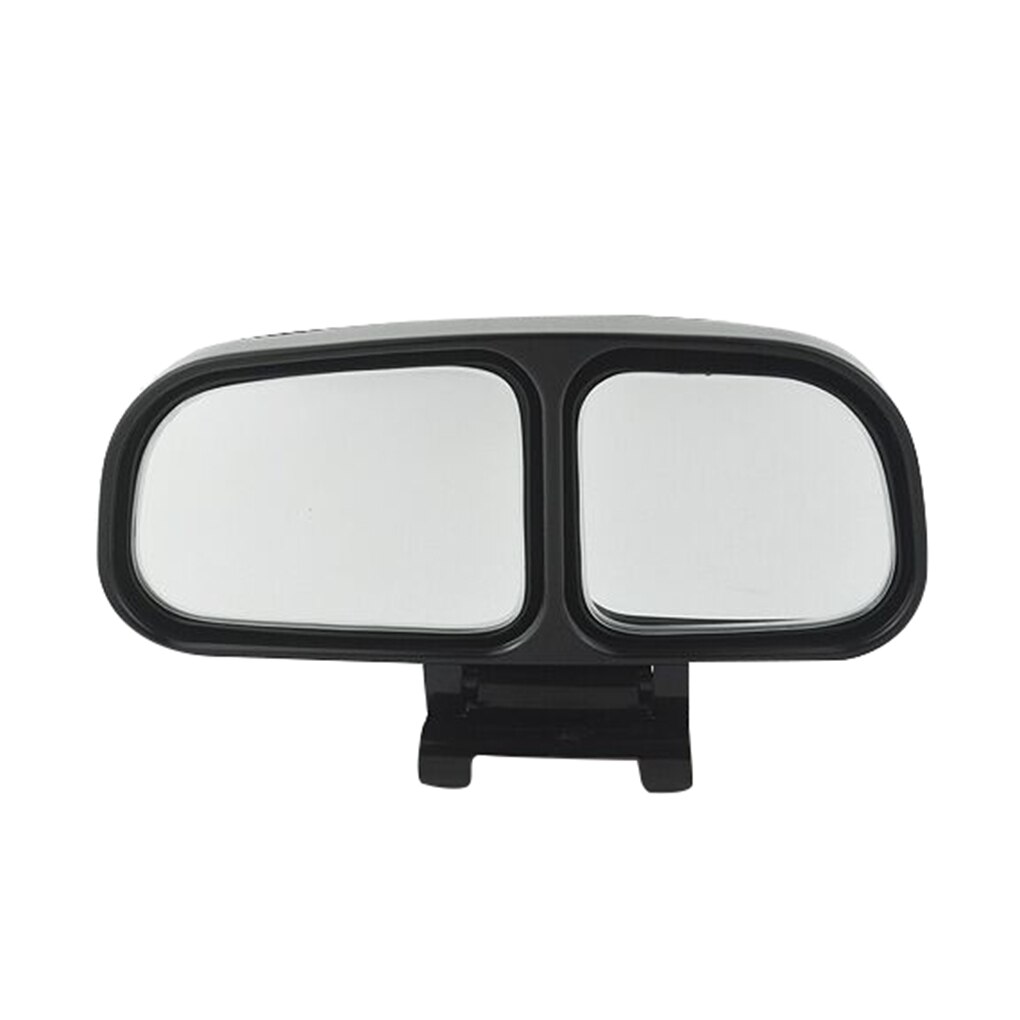 Auto Achteruitkijkspiegel Blind Spot Zone Spiegel Groothoek Dual Glas Omkeren Side Wing Spiegel Auto Accessoires: NO.1 Left black