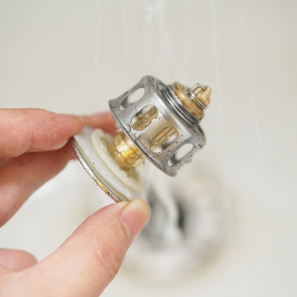 Luxe Sink Up Drain Stopper Wastafel Badkamer Toilet Messing Bad Plug Wastafel Keuken Cap Bounce Core Accessoires W0J9