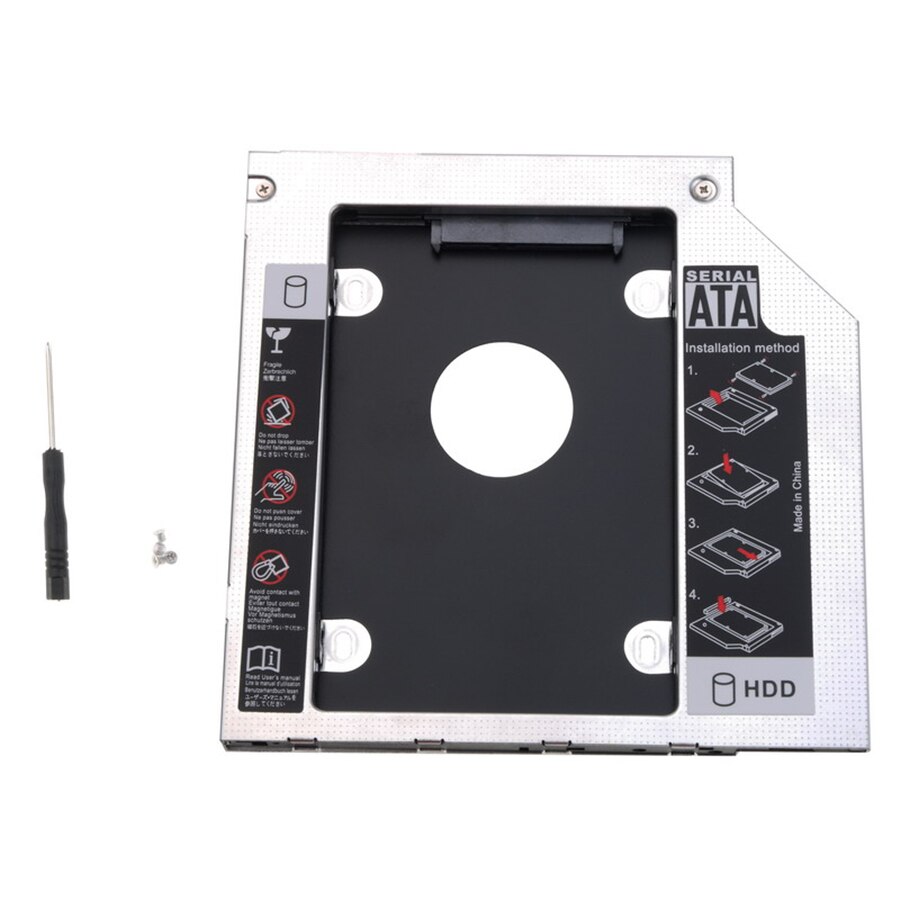 Hard Disk Drive 9.5Mm Aluminium Alloy Case For 2.5inch Ssd Case Hard Disk Bracket Sata Iii 3.0 For Notebook