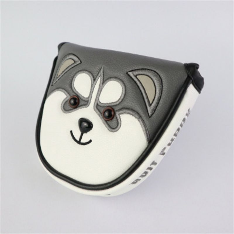 Duurzaam Golf Club Head Cover Leuke Hond Patroon Golf Driver Fairway Hout Covers Set Sport Golf Accessoires M1