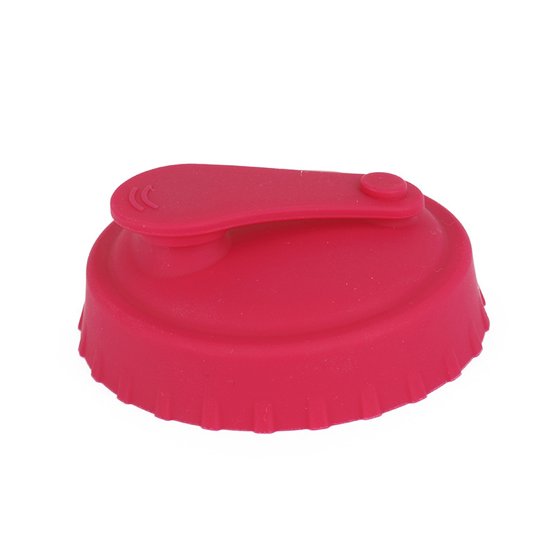 Tapa de lata de Soda de silicona de 6 colores, tapón de lata reutilizable para bebidas de cerveza, zumo, bebida de Coca-Cola, se adapta a latas estándar, lata protectora de Coca-Cola: Caqui oscuro