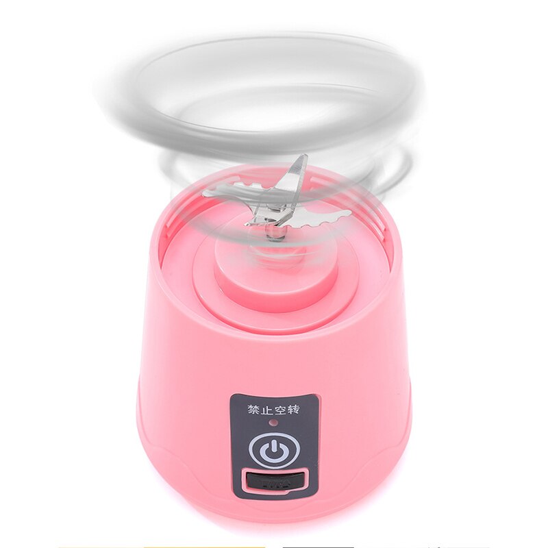 Portable USB Electric Fruit Juicer Handheld Vegetable Juice Maker Blender Rechargeable Mini Juice Making Cup With Charging Cable