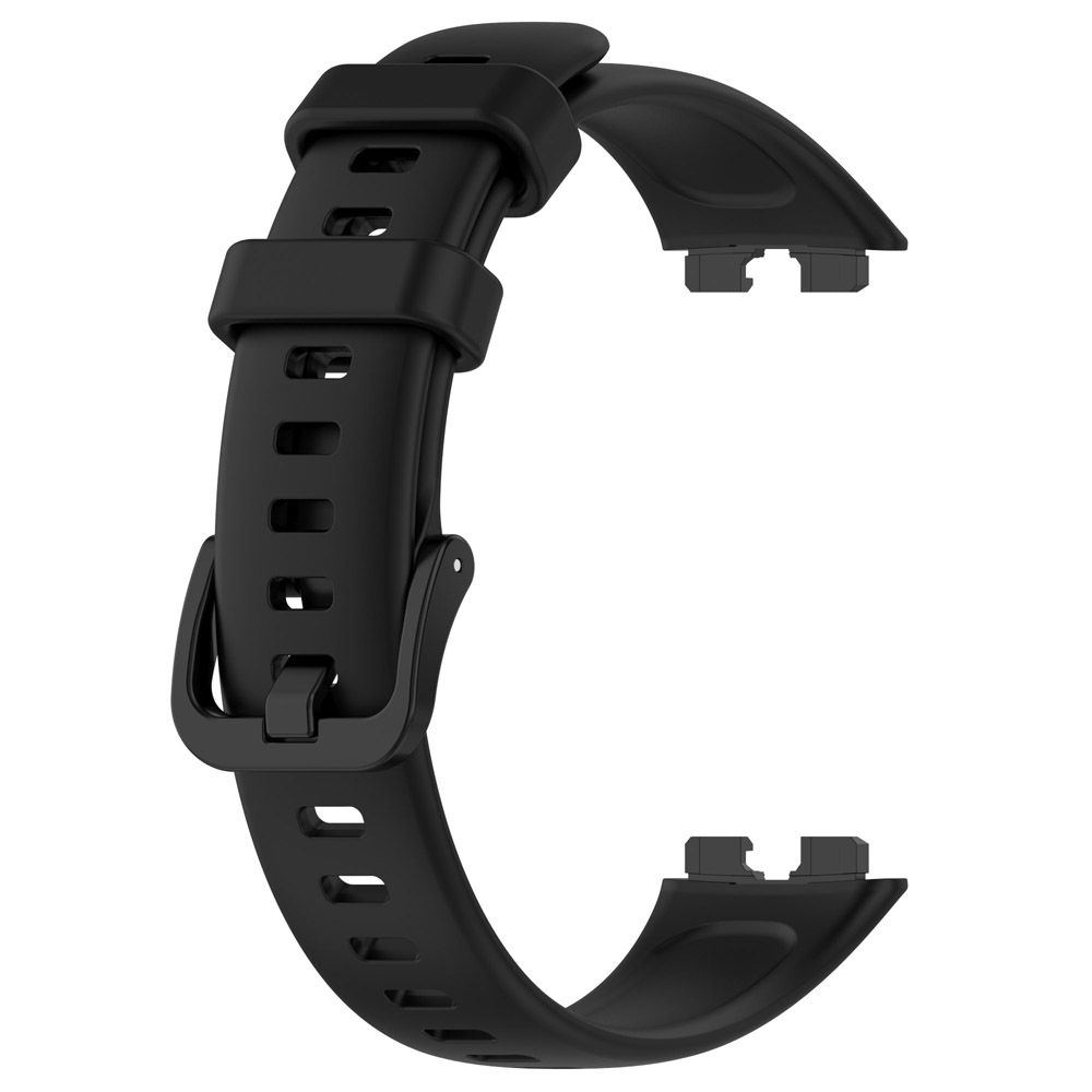 Voor Huawei Band 8 Smartwatch Strap Correa Siliconen Polsband Armband Horlogeband Ремешок На Huawei Band8 Pulseira: Black