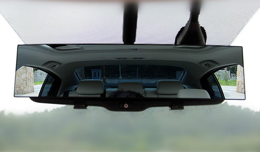 Universal Large Vision Car Proof Mirror Outlook Interior Car Wide Angle Interior Rearview Mirror Aug 17