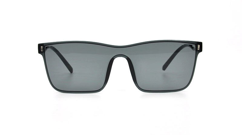 Kantløse solbriller i ét stykke med europæiske og amerikanske slikfarvede solbriller til damer: Y9