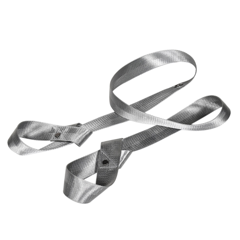 N0HA Yoga Mat Draagriem Verstelbare Schouderband Voor Yoga Mat Sling Pilates Oefening Fitness Mat: Zilver