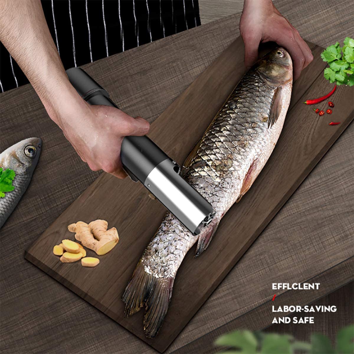 Deslagger Electric Fish Scaler Skin Deslagger Scaler Recharg... – Grandado
