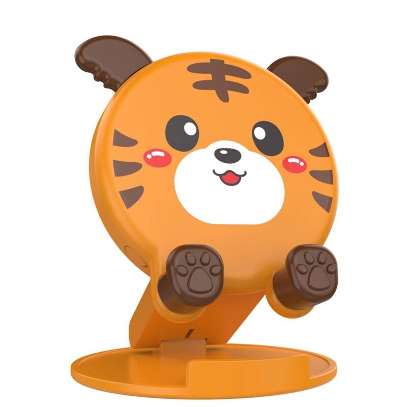 Lovely Animal Desktop Mobile Phones Holder for Travel Home Office Watching Videos Learning for Family Friends Kids