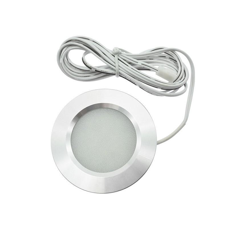 3W 12V Led Verzonken Neer Licht Auto Interieur Verlichting Interieur Dak Plafond Licht Kast Lamp Voor Camper Rv trailer Boot Van