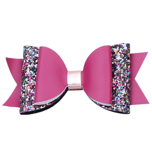 Neue Kinder Baby Mädchen Pailletten Haar Bogen Barrettes Haarnadeln Bowknot Zubehör Stirnband: 6