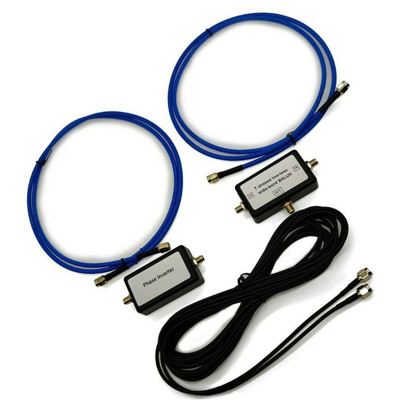 250mW YouLoop Magnetic Antenna Portable Passive Magnetic Loop Antenna with Low Loss Broadband BALUN for HF and VHF