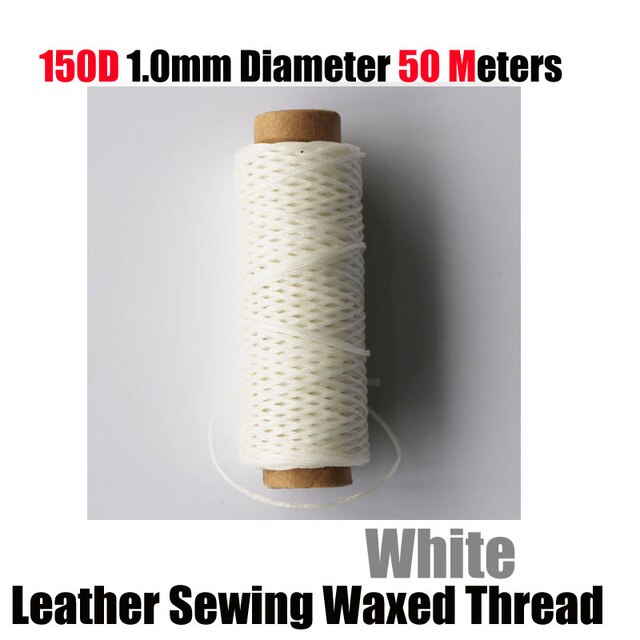 Awl Leather Sewing Tool Leather Craft Edge Stitching Belt Shoemaker Canvas Repair Tool Leather Needle DIY Manual Sewing Machine: RX050-white