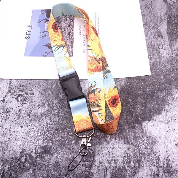 Pattern Neck Strap Lanyards for Keys ID Card Gym Mobile Phone Straps USB Badge Holder DIY Hang Rope Lariat Lanyard: JK-A02-3