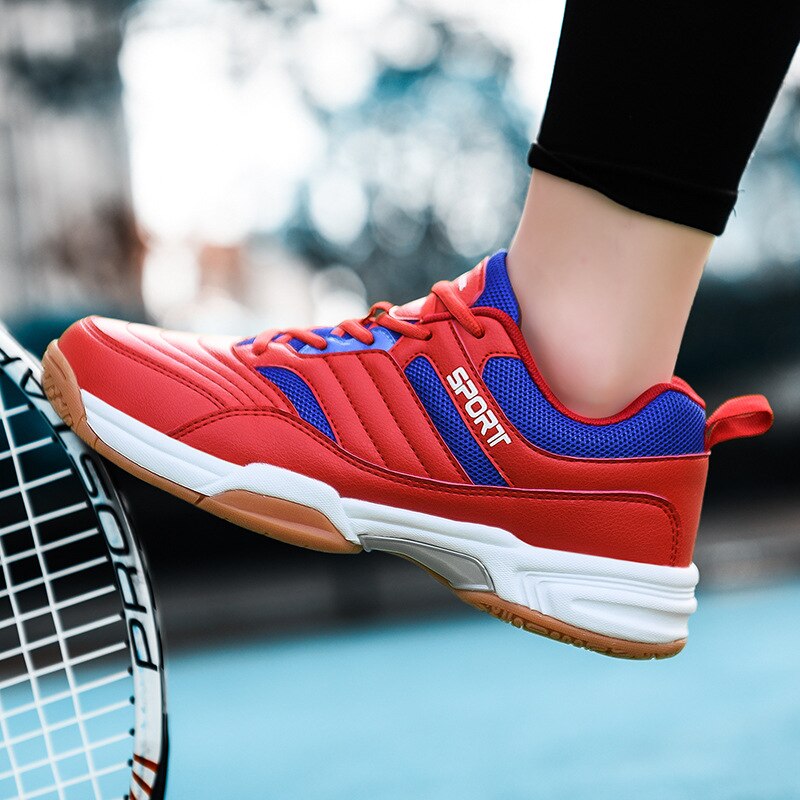 Men Stability Volleyball Shoes Anti-Slip Breathable Table Tennis Shoes Male Lightweight Soft Sports Training Sneakers