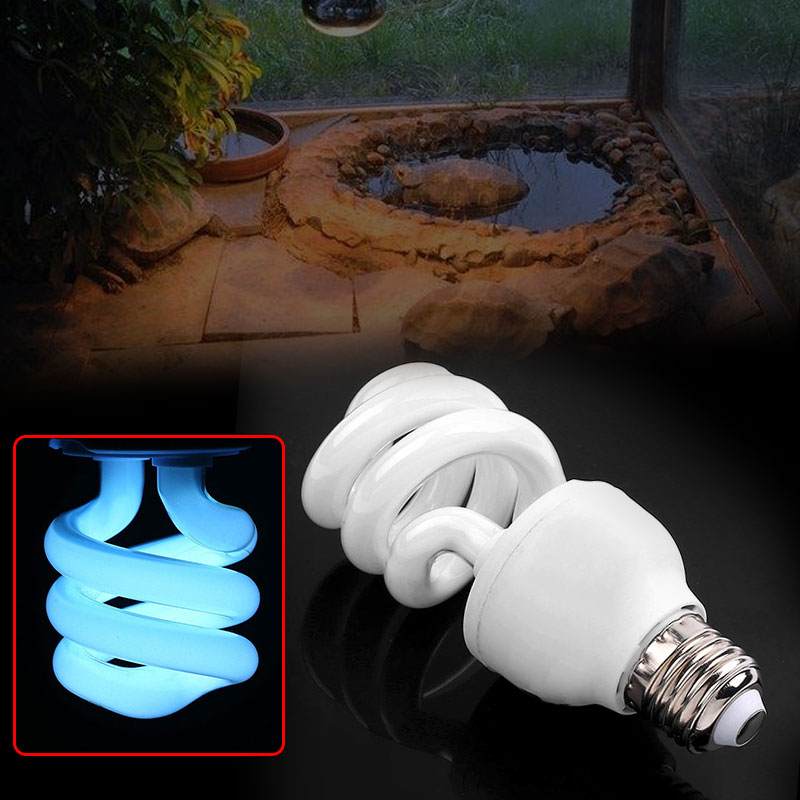 13W Reptiel Benodigdheden Baardagaam Accessoires E27 Reptiel Lamp Outdoor Ac 220-240V Veiligheid Gloeilampen Uvb spiral