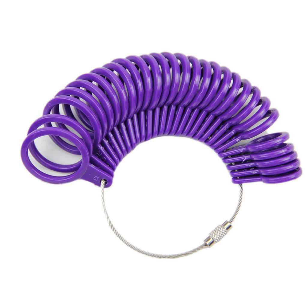 Ring Size Mandrel Stick Finger Gauge Ring Sizer Measuring Jewelry Tool Set Jewelry Tools Ring Measurer