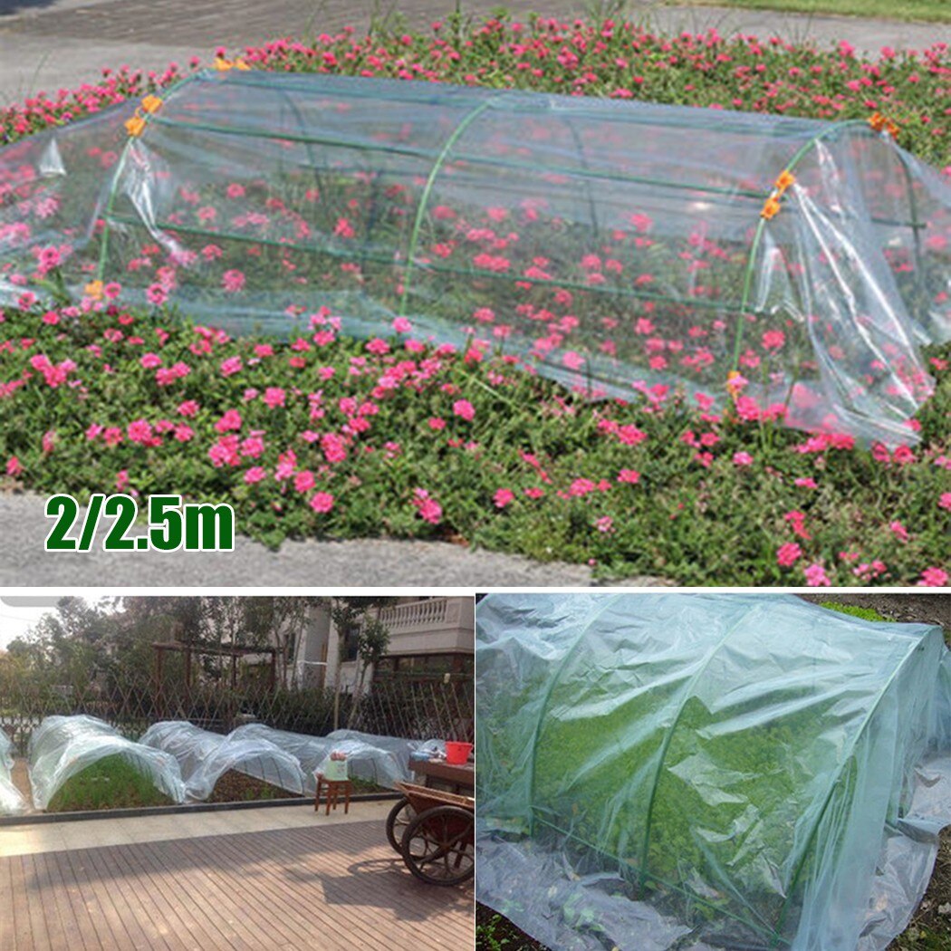 Kas Tunnel Folie Plastic Horticultural Polyethyleenfolie Plant Cover Kas Film 2M * 1M 2.5M * 1M Tuin Groente Tool