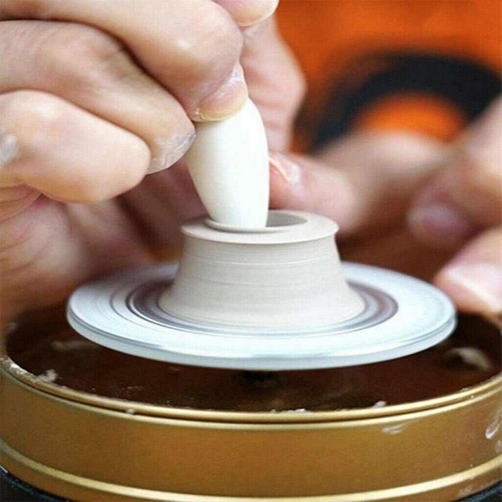 Mini Electric Pottery Wheel Ceramic Clay Making Shaping Machine Clay Art Craft DIY