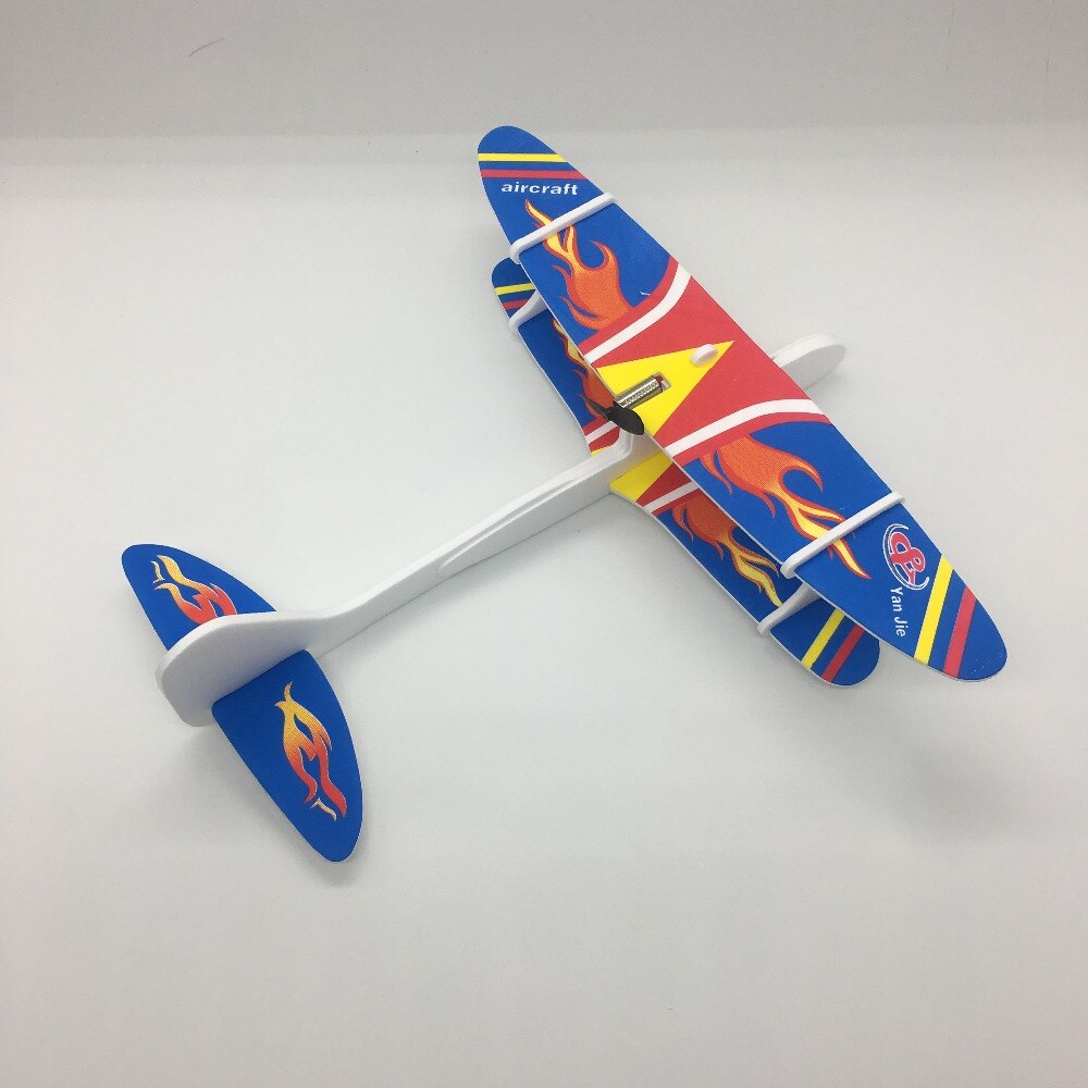 Hand Gooi DIY Flying USB Elektrische Power Motor Glider Planes Schuim Vliegtuig Party Bag Vulstoffen Kids Kinderen Model Speelgoed game