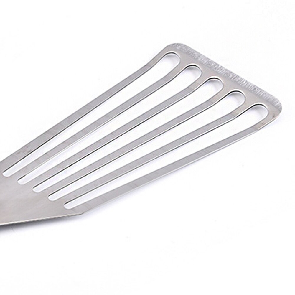 Kitchen Flipper Stainless Steel Cooking Multi-Purpose Portable Fish Spatula Shovel Slotted Turner Steak Flexible